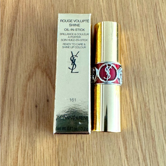Yves Saint Laurent Other - YSL Rouge Volupte Shine Oil in Stick 161 Rosewood Beat NIB